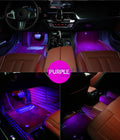 Bandes LED RGB Voiture — Éclairage Ambiance Bluetooth