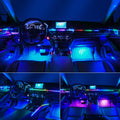 Kit Ambiance LED Voiture RGB — Cockpit de Luxe Bluetooth